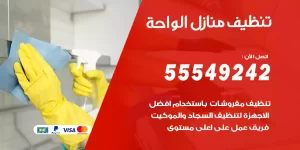 تنظيف منازل الواحة