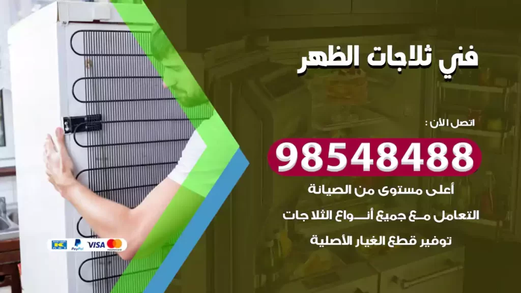 فني ثلاجات الظهر